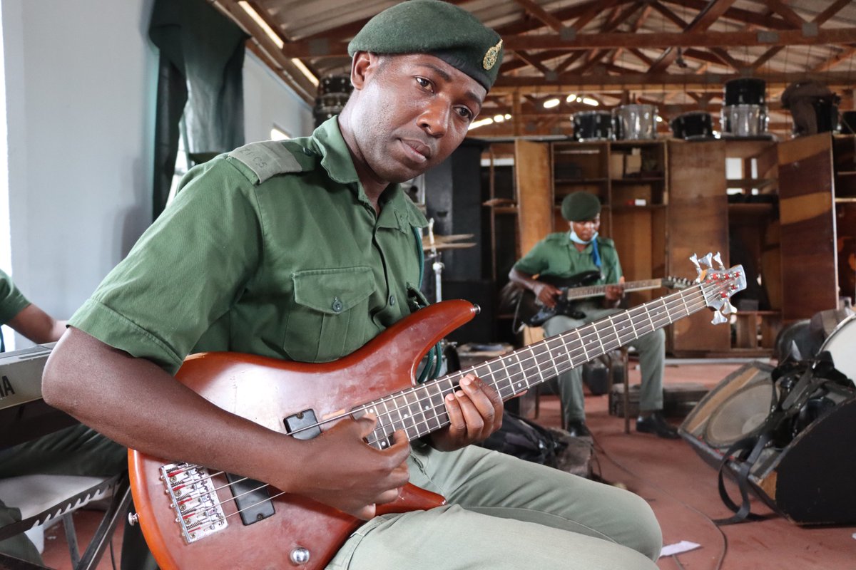 ZPCS_PR's tweet photo. The hit song Kujata jata was sung by ZPCS Correctional Officer (CO1) whose real name is Day Tawanda Ncube but best known as  DT BiO mudimba in the music circles.  The officer is stationed at Ntabazinduna Training School in Mat North Province where he is a member of ZPCS Band. https://t.co/s3KKTXp6K4