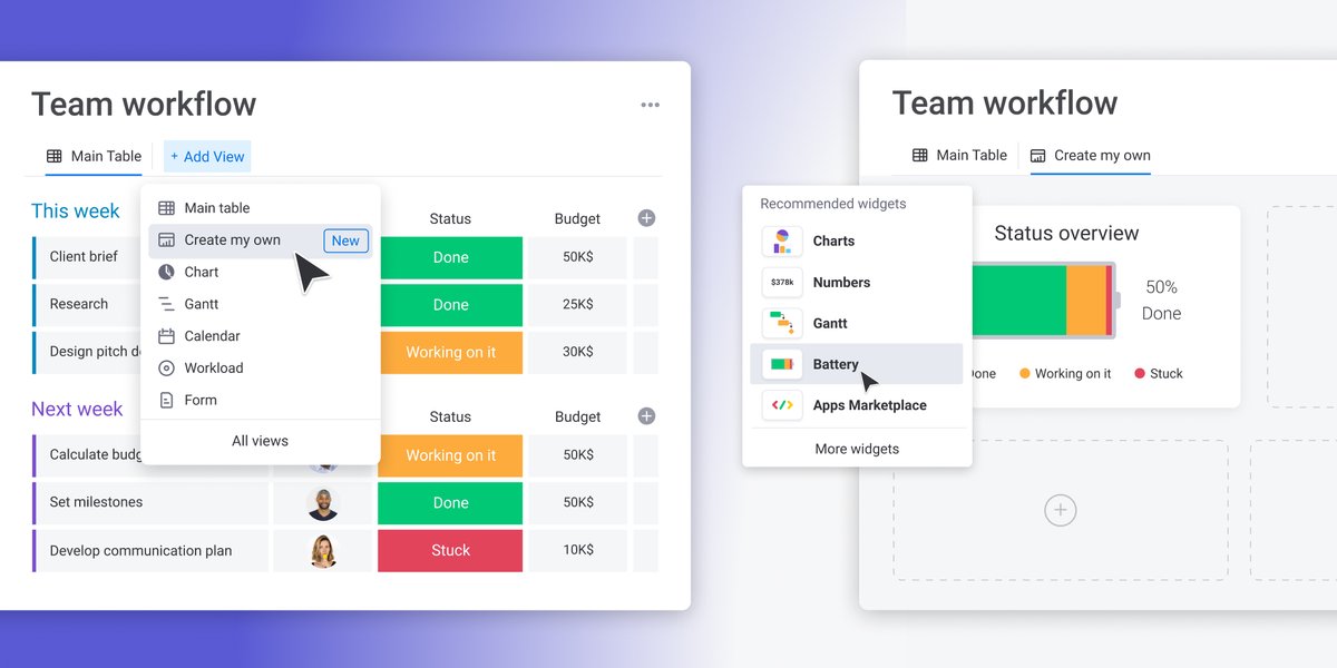 Dashboards just got better! Dashboards 2.0 brings all your favorite views in one place for work made easy. All this without actually leaving your board 🤯