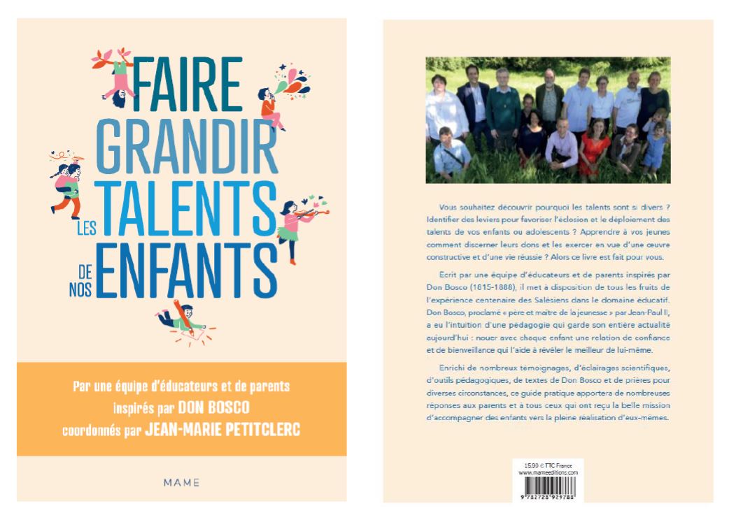 familledonbosco's tweet photo. Vous le savez, la famille salésienne se réjouit de la publication d'un livre à plusieurs mains "Faire grandir les talents de nos enfants". Plusieurs auteurs, dont JM Petitclerc, seront à l'institution ND des Minimes à Lyon merc 24 nov, à 20h. Inscriptions: https://t.co/pYnX0ulAd0 https://t.co/98NgHjb2p1