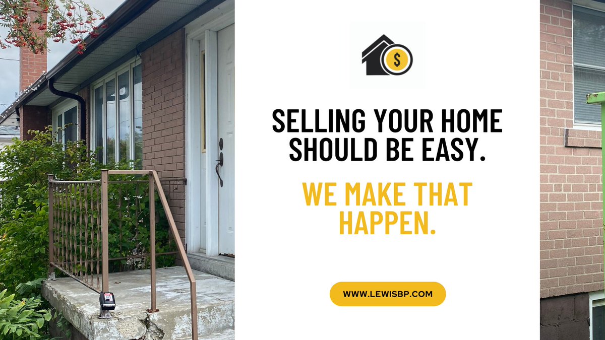 LewisBrothersP1's tweet photo. Selling your house can be an easy and fast process. Don’t believe us? Let us show you how easy it really is to sell your home quickly. https://t.co/PMKXWpokrm 

#webuyhomes #lewisbrothers #privatesale #sellmyhomefast #noFees #NoCommissions #ontariorealestate https://t.co/qWZl33cQod
