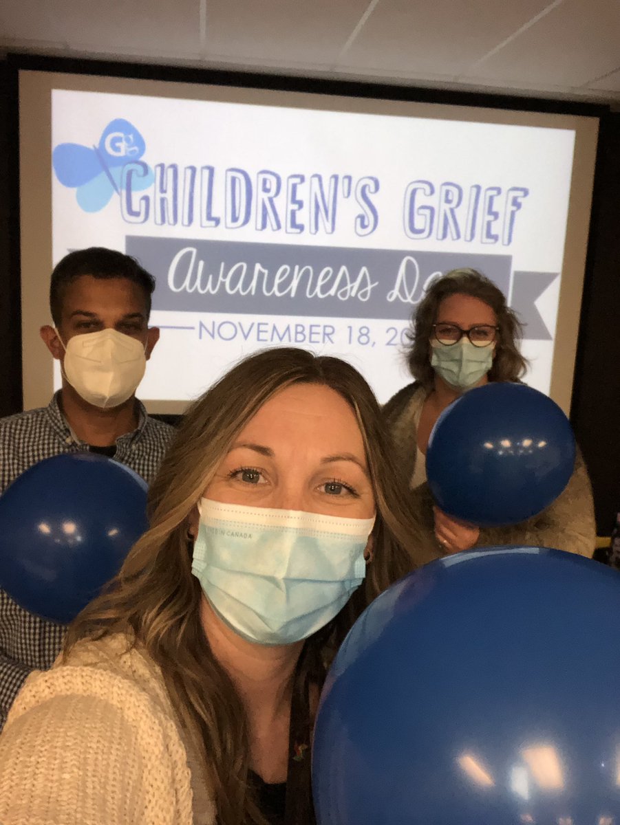ResilientRebels's tweet photo. RR #Youth wearing #BlueRibbons &amp; #BlueBalloons in honour of Children’s Grief Awareness Day  #Support 4 all children grieving the loss of someone special #cgadHOPE #SafeSpace #Conversation #Community #GriefJourney #Heal #Honour #Remember #2gether @HummingbrdHope @bounceforwardwr https://t.co/eciL0I00s6