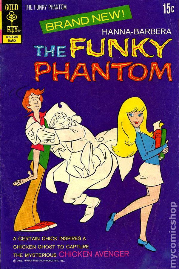 leopoldroad's tweet photo. The Funky Phantom (1971) Hanna - Barbara. Three teenagers and their dog solve mysteries with the help of two ghosts from the 18th century #HannaBarbera #FunkyPhantom #1970s https://t.co/JjXxtyOohM