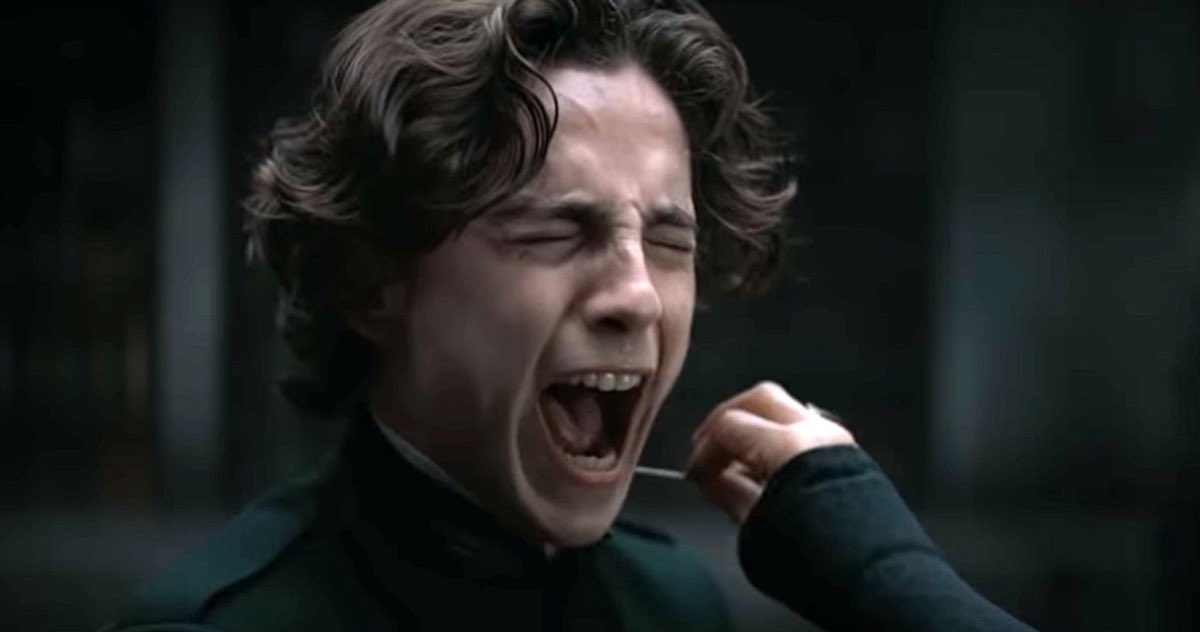 popcorndick151's tweet photo. “Dune” (2021). Stop trying to make “Dune” happen! Self important silliness that bored me to a degree I didn’t think was possible. What the fuck? I walked out. Life’s too short for this shit. https://t.co/aiIm0oy61T