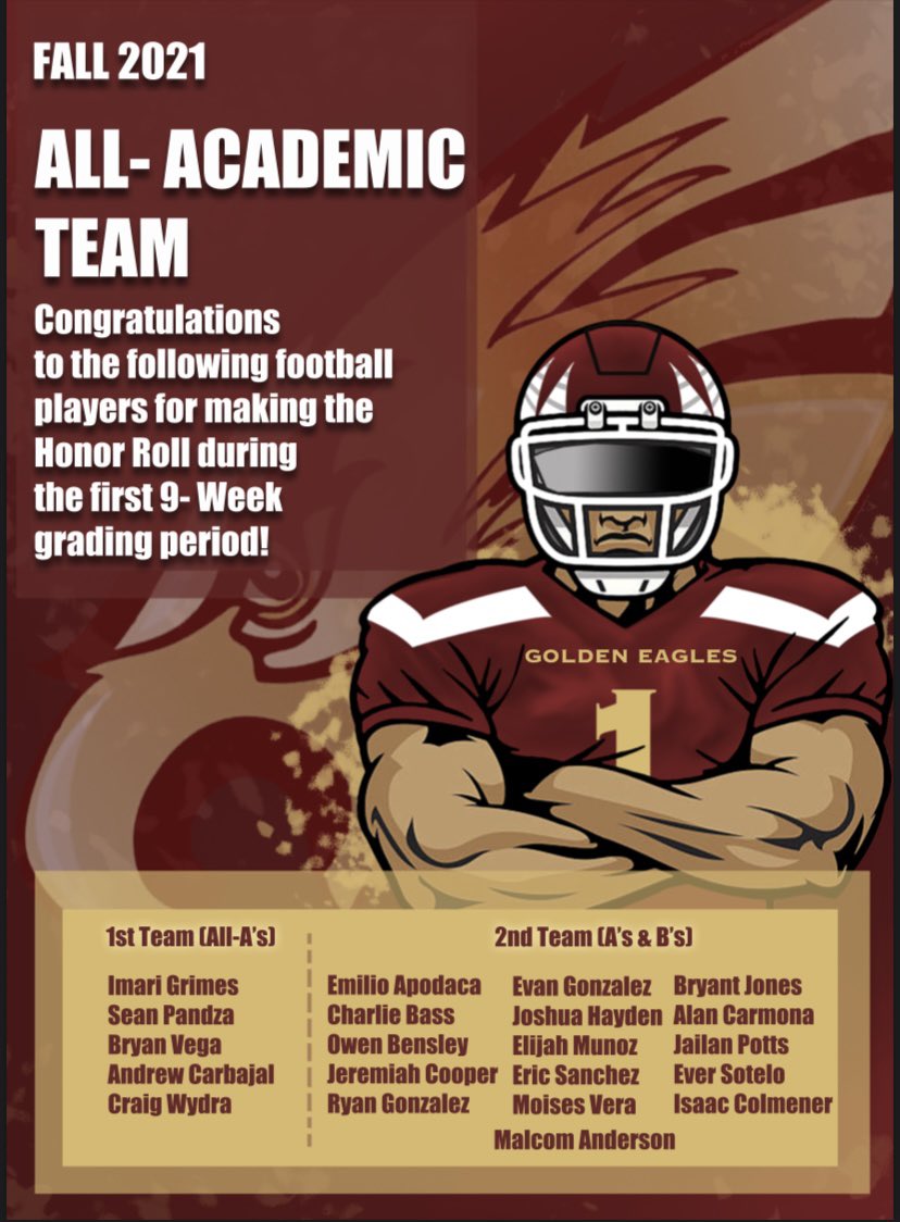 AndressFootball's tweet photo. The Year of the Golden Eagles!
The Texas Youth Allstar Showcase this year will be wearing jerseys in the image of your Andress Eagles! Good luck representing El Paso!
#ComeFlyWithTheEagles
#WeAreAndressπ¦
@CoachTaylor_CT @EagleAndress @ELPASO_ISD https://t.co/GMhCTfQjcj
