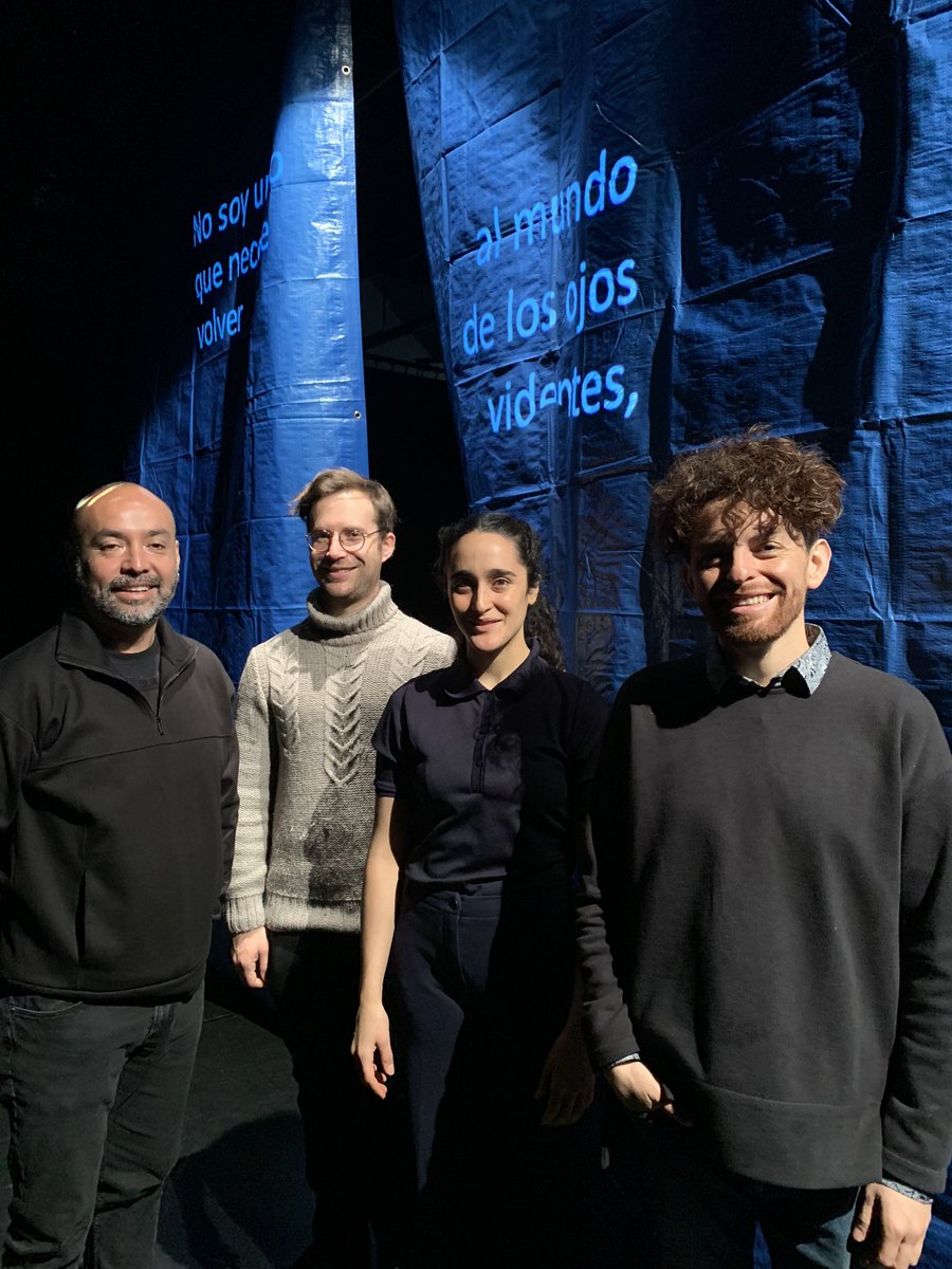 First #WORKINPROGRESS of <a href="/Proximamentfest/">Proximamente Festival</a> by #cuerposur “an interdisciplinary experience, developed from the testimonies and stories of those who lost part or all of their eyesight at the hands of the police during the 2019 social explosion in Chile” 22.11.21 20hs <a href="/KVSbrussels/">KVS</a>