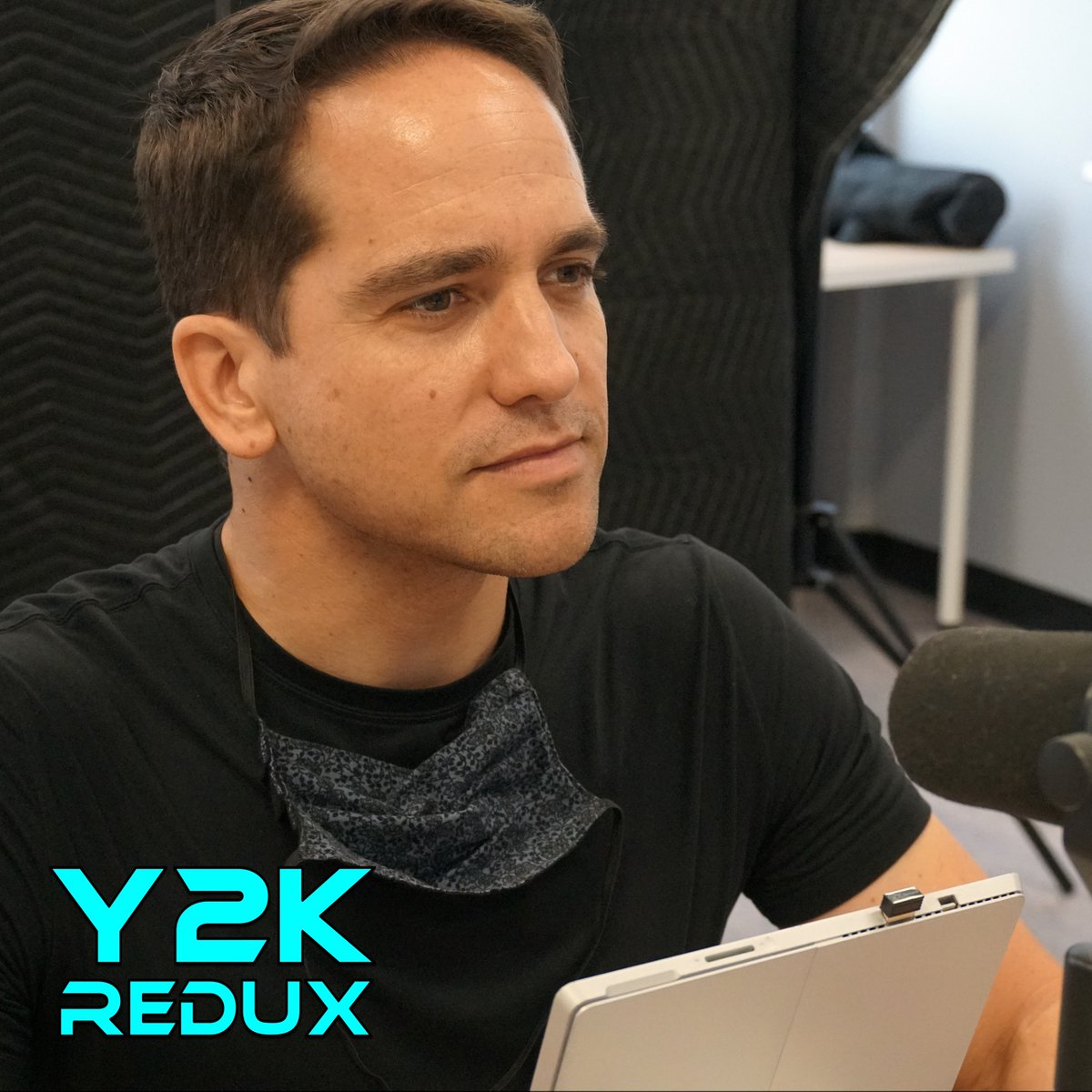 Falcux's tweet image. Revisit the Year 2000 with the relaunch of Y2K Redux! New minisodes every weekday until Nov. 24 at y2kredux.com and on every major podcast provider.

#audiodrama #scriptedaudio #radiodrama #fictionpodcast #scifi #mysterythriller