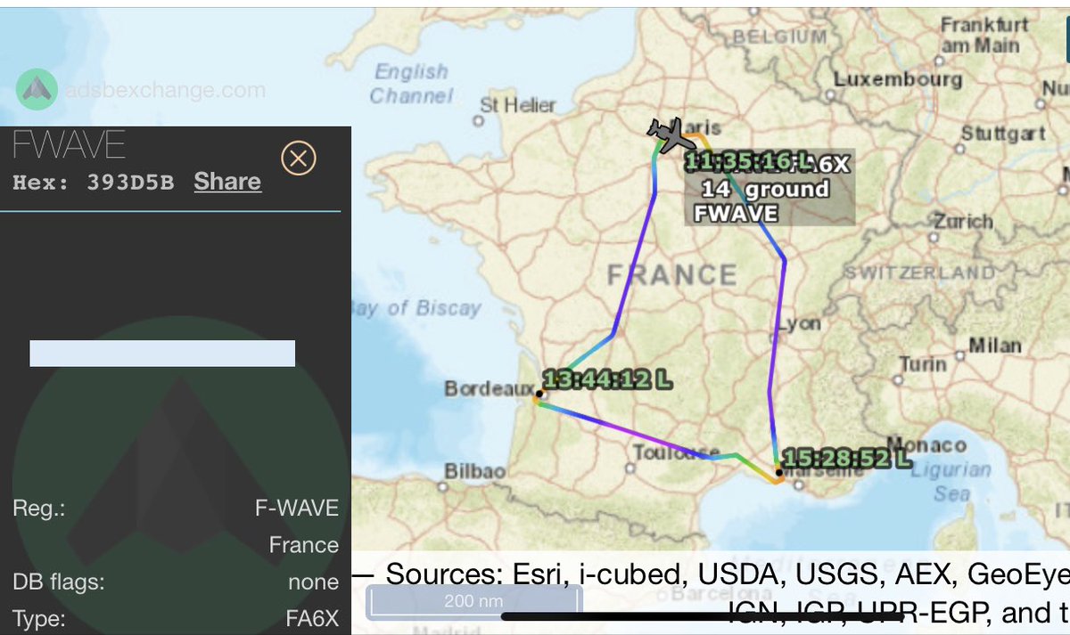 CotamFleet's tweet photo. Wow 🤩 First flights this week for the @DassaultFalcon #FA6X F-WAVE 🛩
It flew yesterday between Istres, Paris LBG and Bordeaux BOD
@Dassault_OnAir
@ADSBexchange - https://t.co/hIIscd5wod https://t.co/4FcOCh4vhE
