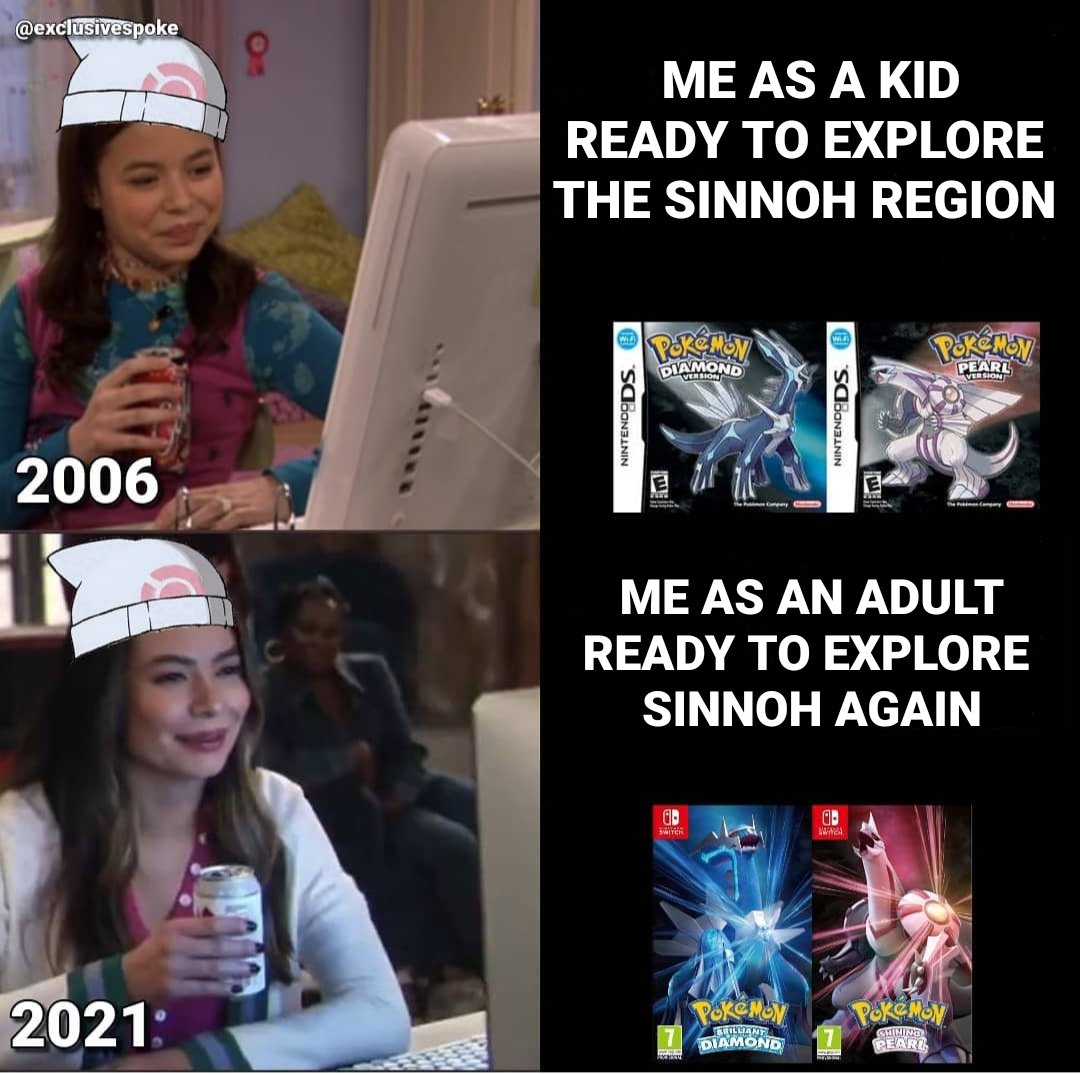 Almost time!

#PokemonBrilliantDiamond #pokemonshiningpearl