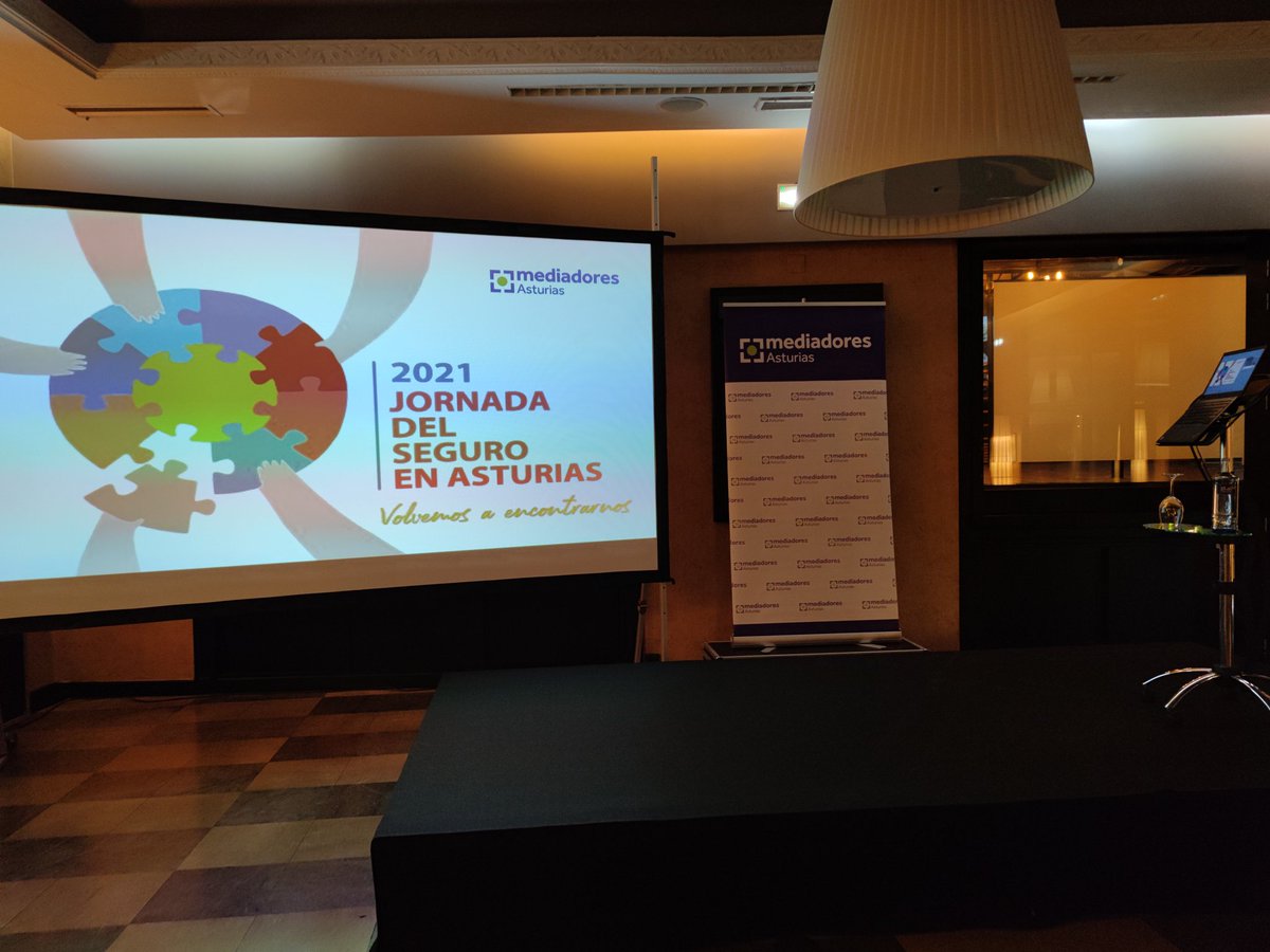 mediadoresastur's tweet photo. Todo apunto para que comience la Jornada del Seguro en Asturias 2021 organizada por @mediadoresastur ¡#GanasInfinitas!  #MediadoresAsturias #Seguros #MediaciónProfesional https://t.co/Gax5vFGtLJ