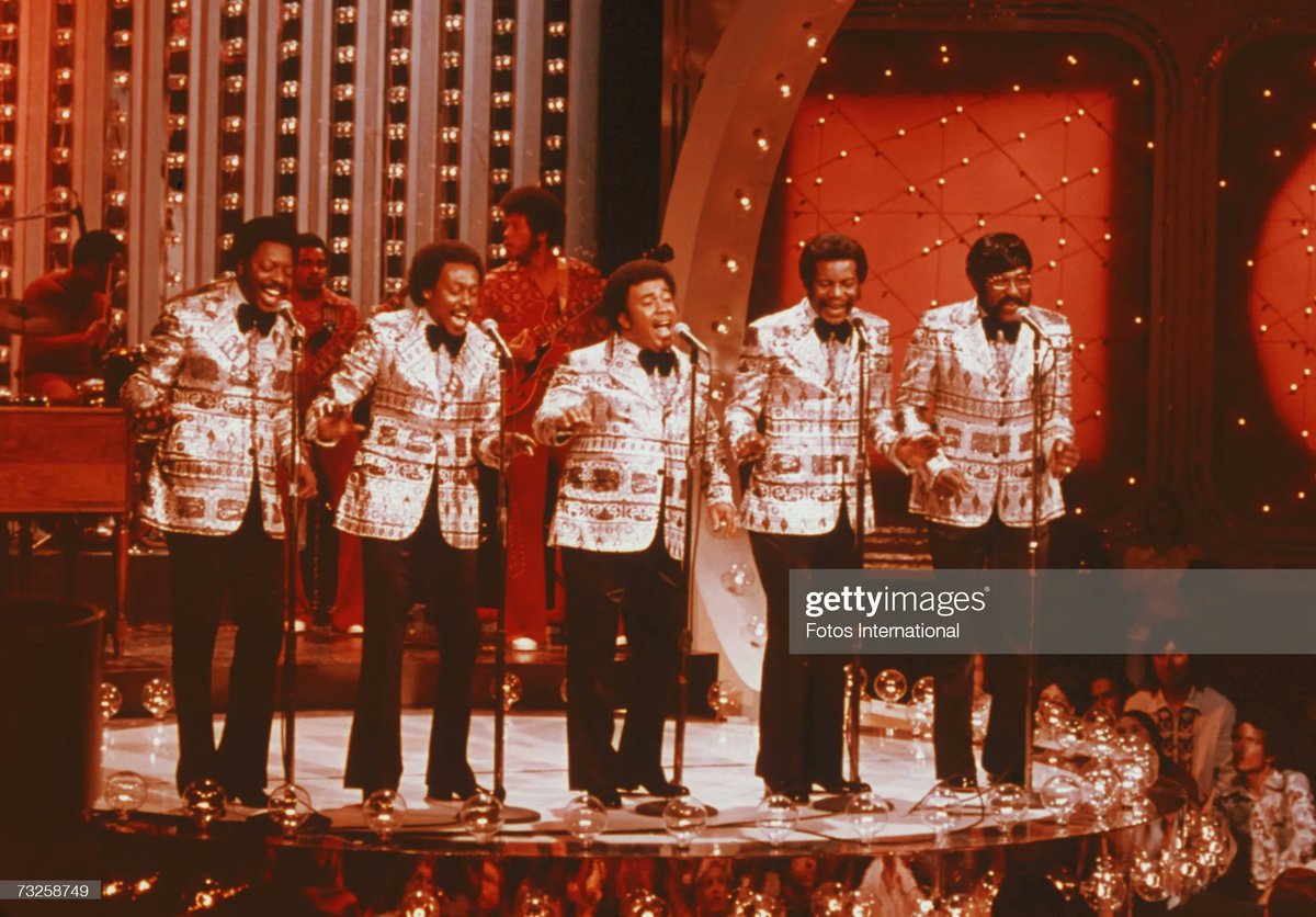 Performing back in 1975 at NBC's The Midnight Special. What are some of your favorite #TheSpinners outfits?

Photo Credits: Fotos International/Hulton Archive/Getty Images.
#TBT #TheSpinners