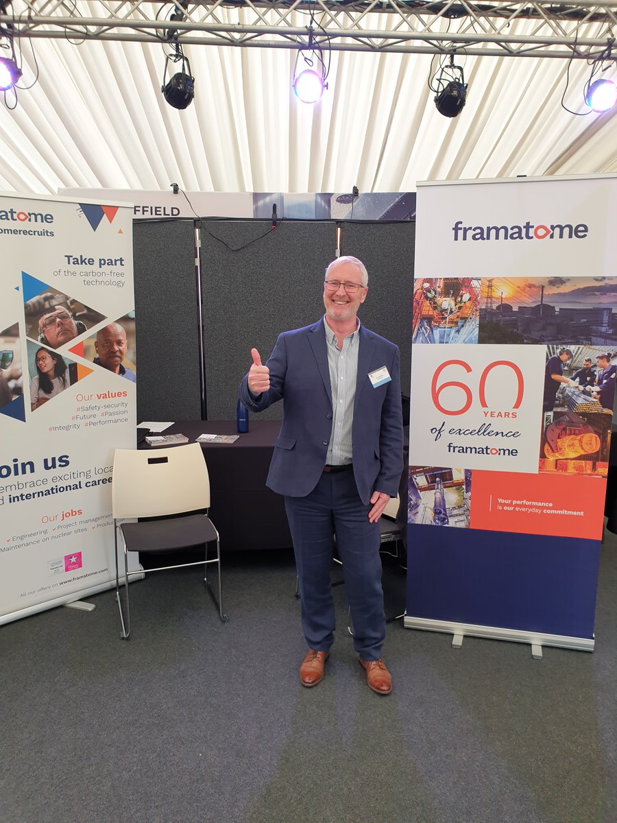 FramatomeBHR's tweet photo. It's been an eye-opening and thought-provoking two days at Nuclear AMRC's #NuclearManufacturing21 for the #BHRGroup team. Thanks to
@andrewstorer10
and his team for organising a fantastic event. We were delighted to take part, along with our #Framatome colleagues.
#Nuclear https://t.co/4GI8vPMP9m