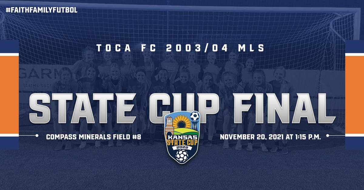 tocafutbol's tweet photo. BIG GAME!!! Come out and support the girls this Saturday as they play in the State Cup Final!
•••
#tocafc #faithfamilyfutbol #CreateTheCommunity https://t.co/K2vABusPWq