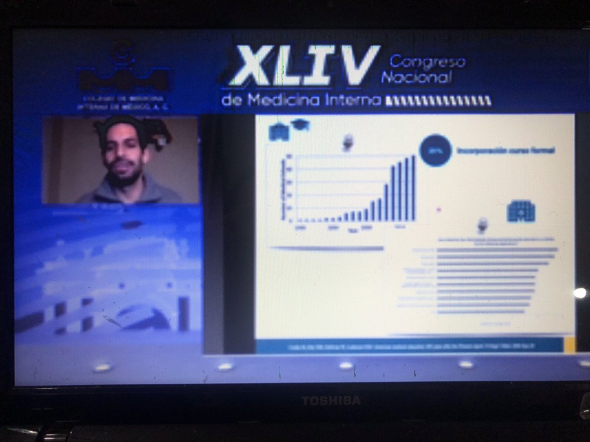 Abraham_RMI's tweet photo. Integración del #PUCUS en la educación médica.
Parte de las magníficas platicas en este tópico presentadas hoy en el XLIV Congreso Nacional de Medicina Interna @CMIMorg https://t.co/BmBsrSUffI