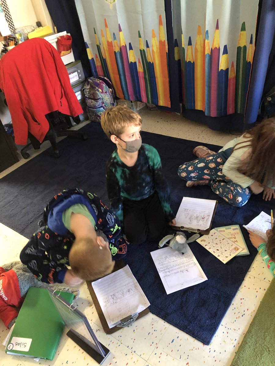 bewing1st's tweet photo. Peer editing in our PJs. https://t.co/1E4worNNzr