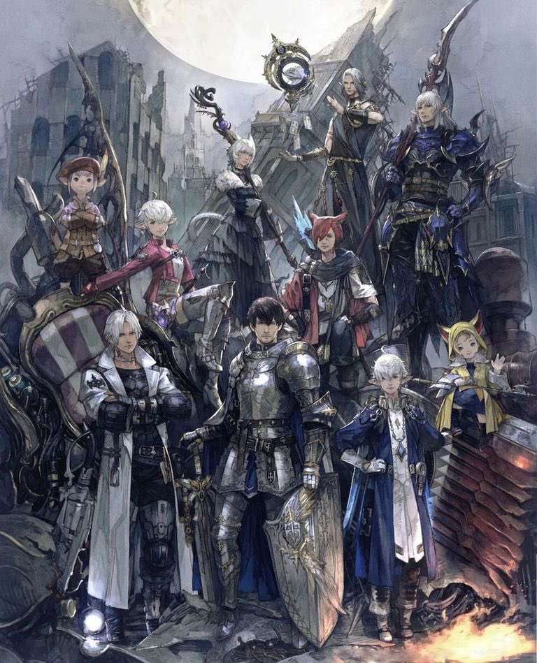 FF14_Chronicles's tweet photo. I have never ever ever (ever) felt so connected to a cast of characters. These people r my ride or dies. Periodttttt https://t.co/casIUm1SRM