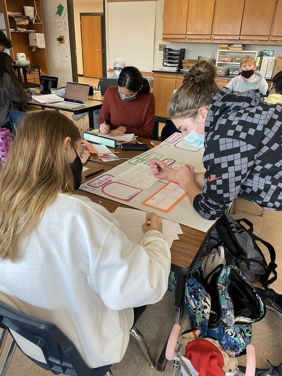 MrsRosellRHS's tweet photo. @MsWarholak created a fabulous end of unit project for #rhschem. Each group is creating a final product of their choice to explain why the can crushed & incorporating evidence from other labs to support explanations! #modeling #ngss https://t.co/OrvZ9qSxIy