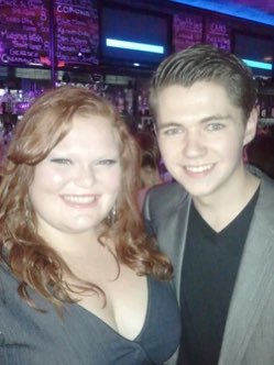 10 years apart!! Glee project forever baby. So good to see <a href="/hannahmcialwain/">Hannah McIalwain</a> 🤗