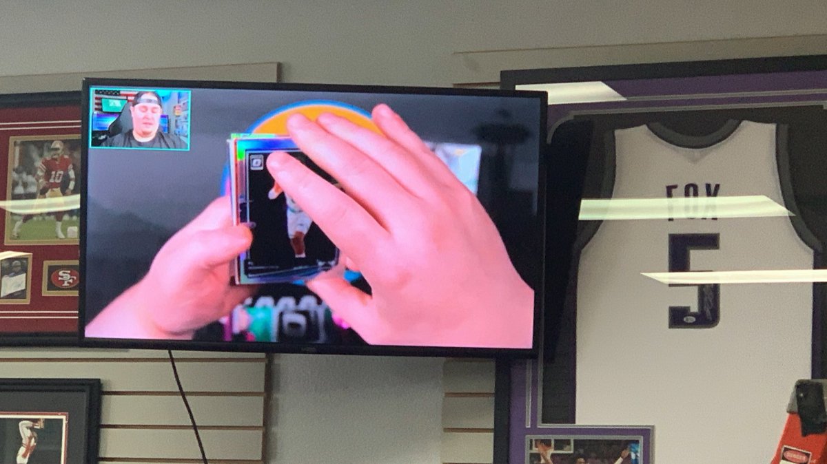 TrueSportsCards's tweet photo. How do we start our day getting the shop ready for Grand Opening?

We are watching @runGoodlife break boxes! https://t.co/XmmlsJwgai
