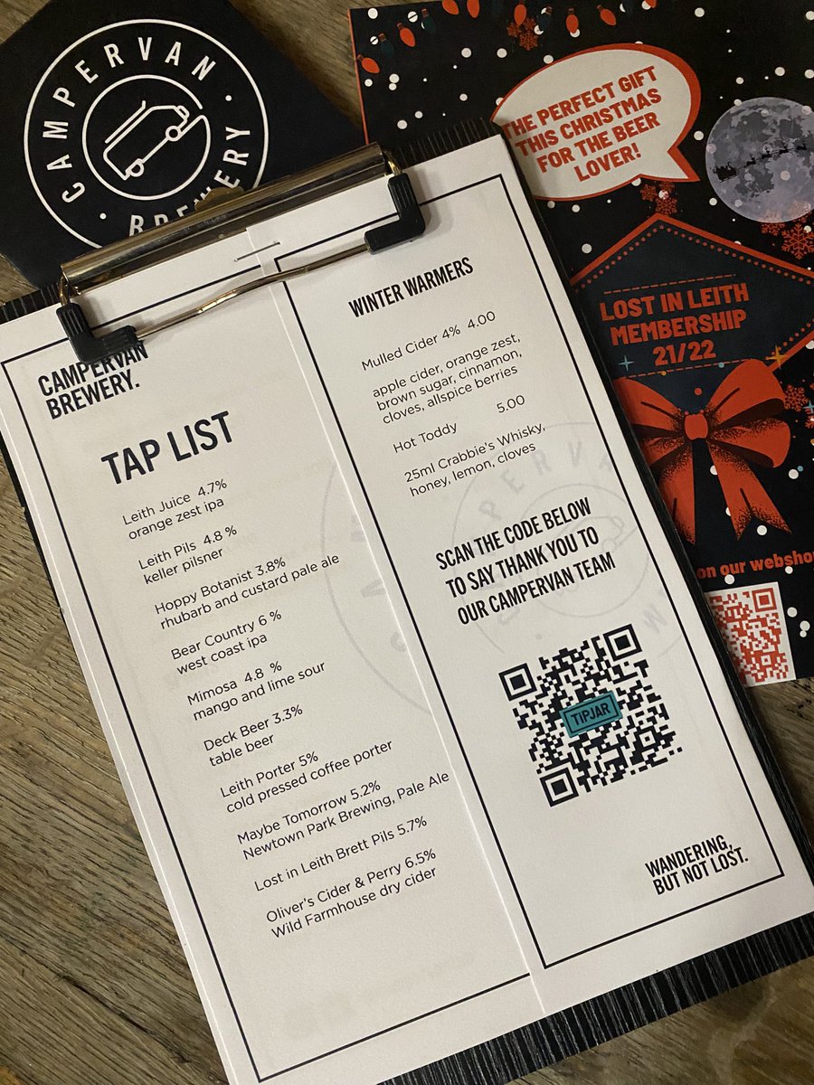 Hello friends, here’s our tap list for this weekend. We are very excited to have Lost in Leith Brett Pils on draft now! 

Walk-ins always welcome and to book a table see link in our bio 👈🏽