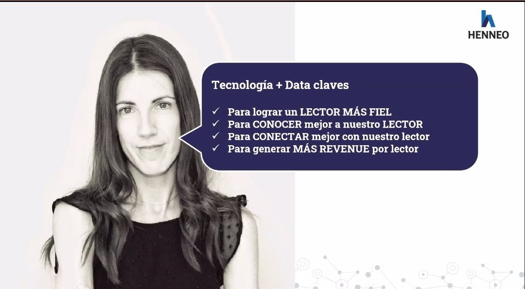 Hiberus's tweet photo. ¿Por qué es clave la unión de tecnología y data según Elena Manterola? 👇👇
#ItMediaDay https://t.co/q5m27Z2xio
