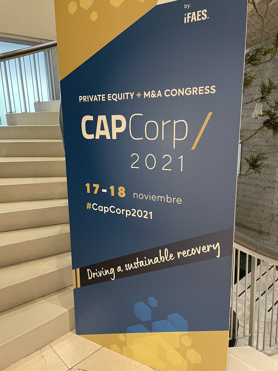 ifaes's tweet photo. ✨ Termina #CAPCorp2021, el Encuentro Anual de los profesionales del Private Equity y el M&amp;A en España, con la sensación de haber vivido una de las grandes ediciones, sin duda una de las más especiales, del Congreso en sus XXI años de vida. https://t.co/sem7DzaJYs