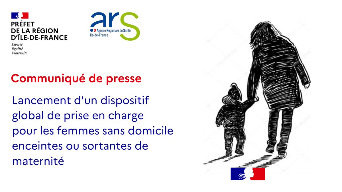 Prefet75_IDF's tweet photo. #Hébergement

La #DRIHL et l'@ARS_IDF lancent 1 dispositif global de prise en charge pour les femmes sans domicile enceintes ou sortantes de maternité. 

➕ d'infos sur :

https://t.co/xHatzYgkjQ https://t.co/3d2mOf9Zbi