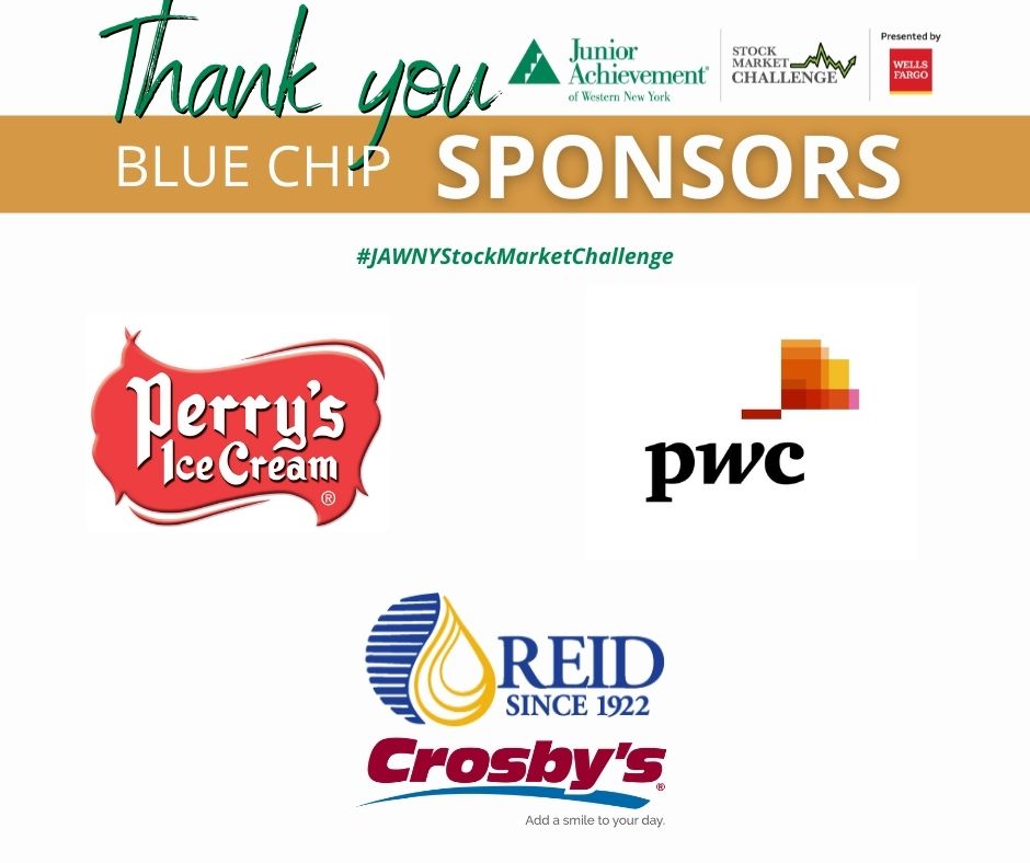 JAofWNY's tweet photo. Todayโs shout-out goes to our #JAWNYStockMarketChallenge Blue Chip sponsors. Thank you to @perrysicecream, @PwCUS, the Reid Group, and @CrosbysStores for your continued investment in Junior Achievement programs! #Perrysgoodstuff #TeamPWC https://t.co/rgh8Y1TzBu