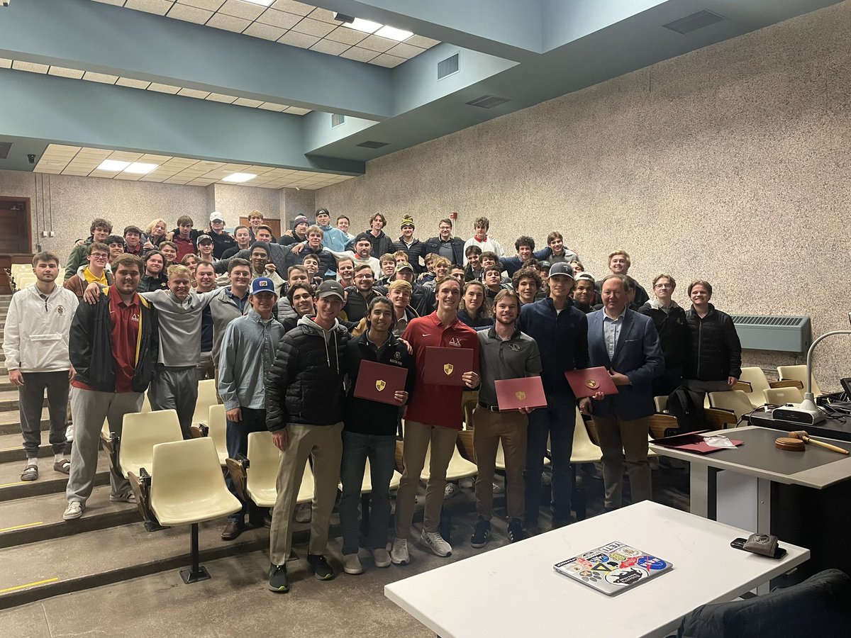 Last chapter we had the honor of welcoming our “AA” Aaron Otto! We’d like to thank him for coming out to speak, and also appreciate the awards for upholding our core values!