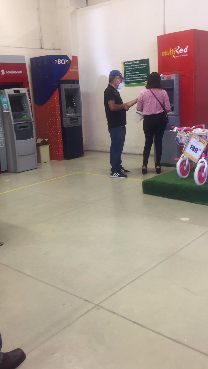 pajumeba's tweet photo. @BancodelaNacion el cajero de Metro Santa Elena - Chiclayo es demasiado lento, en cuanto a la configuración del sistema, demora un montón en iniciar, dispensar y concluir. Hay gran diferencia con los cajeros que están al lado. https://t.co/NdYFPAT9XC