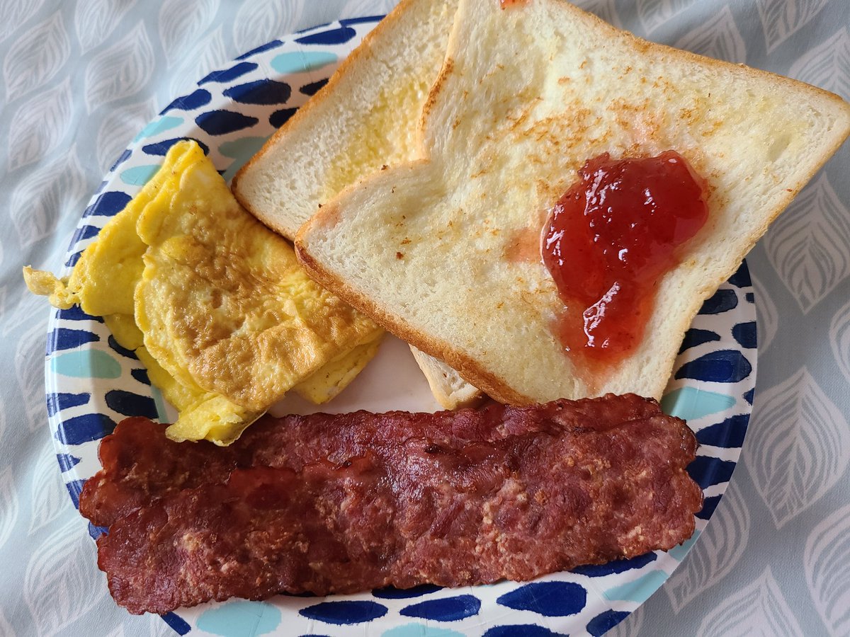 LinDa901002's tweet photo. Good Morning LA!!!
Today, to welcoming our boys in LA, @BTS_twt #WelcometoLABTS
I made "J-Hope Breakfast Golden Recipe" ,just change it w/Turkey Bacon,and plant-based butter.๐๐ it's still similar with the original taste, still Yummy!! @BTSARMYKitchen
#BTSinLA #JHOPE #BTSARMY https://t.co/TuyXXGaH6k