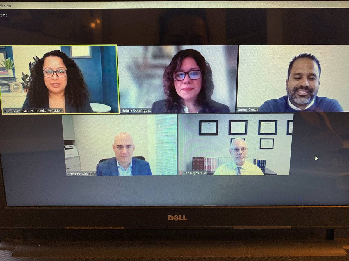 We are live! Join the webinar now. #prospanica #Careersinfinance