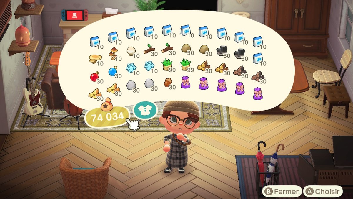 charlie_acnh's tweet photo. 🪵CONCOURS🪵

Pour fêter les 50 abonnés de mon compte, concours! 
A gagner: l'inventaire de la photo. 
Pour participer: 
-rt et fav ce tweet
-être abonné à mon compte
-répondre à ce tweet avec votre personnage préféré! 

Le tirage au sort aura lieu le 20 novembre à midi ! #acnh https://t.co/0UxJTuLiE1