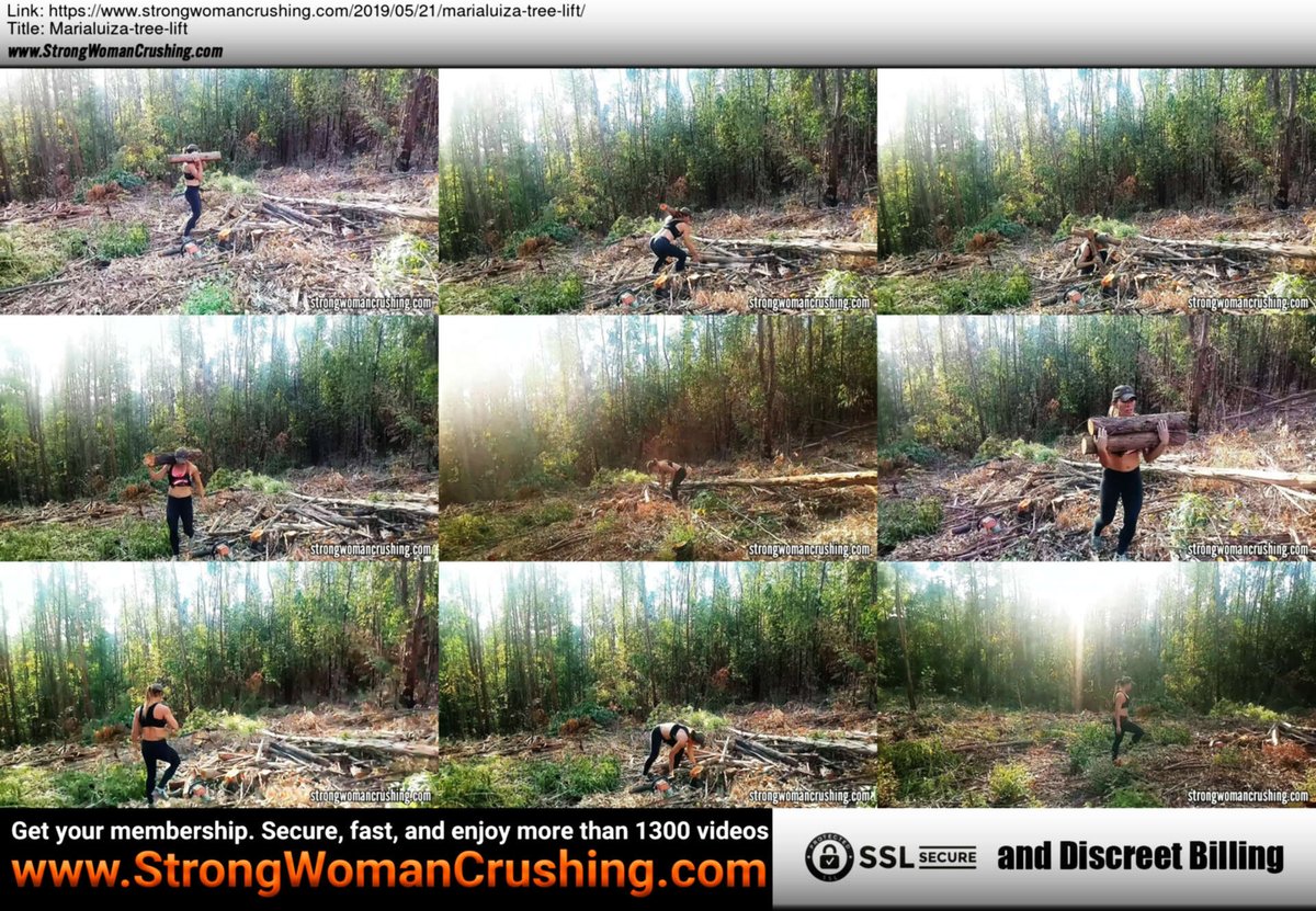 CrushingWoman's tweet photo. Marialuiza tree lift-20211118-171004: marialuiza,  is stronger than you and she can even lift trees with her strength. In ...-20211118-171004. More check our linnk below: https://t.co/RuRPZQ45pq #marialuiza #TreeLifting #featsofstrength #strongwomancrushing https://t.co/qdzpTfpk5x