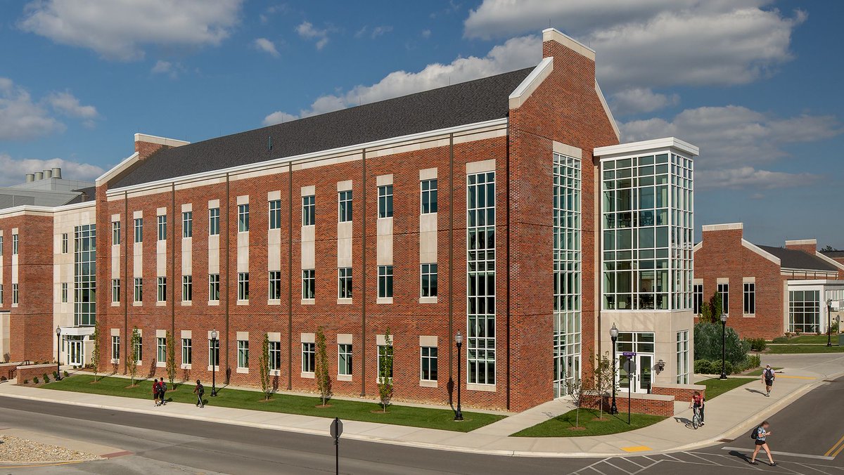 BauerAskewArch's tweet photo. Reflecting the University’s mission of research, teaching, and discovery, the new Laboratory Science Commons celebrates the interdisciplinary collaboration of the lab sciences. @tennesseetech #tennessee
 #architecture https://t.co/gSZNwJM8h2