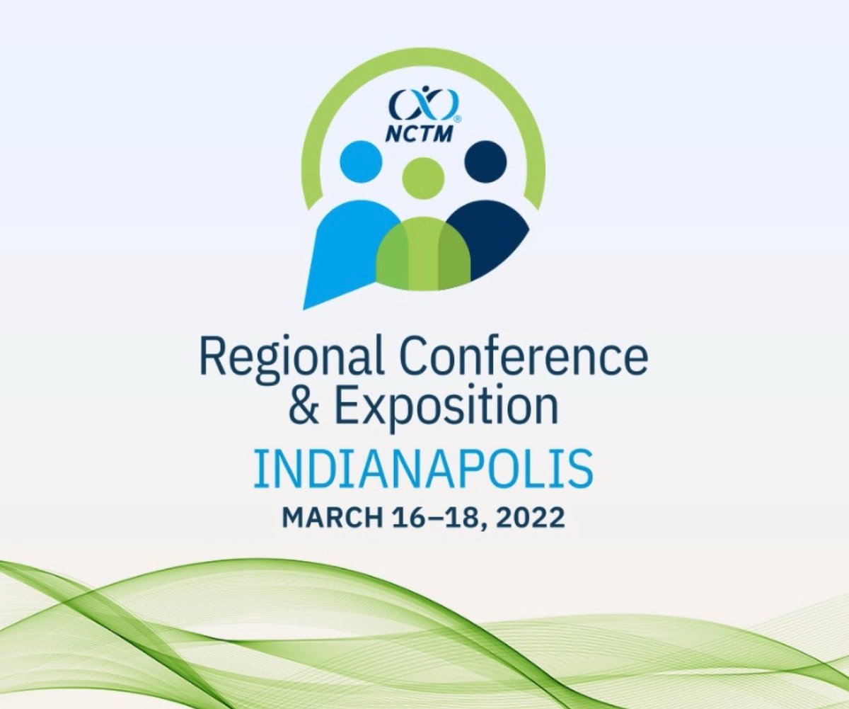 How do you give thanks to mathematics teachers? Register them for <a href="/NCTM/">NCTM</a> Indy.👏🏻

Networking✔️
Collaboration✔️
Applicable Strategies✔️

Early bird registration is now live! 🎉nctm.org/indy2022/