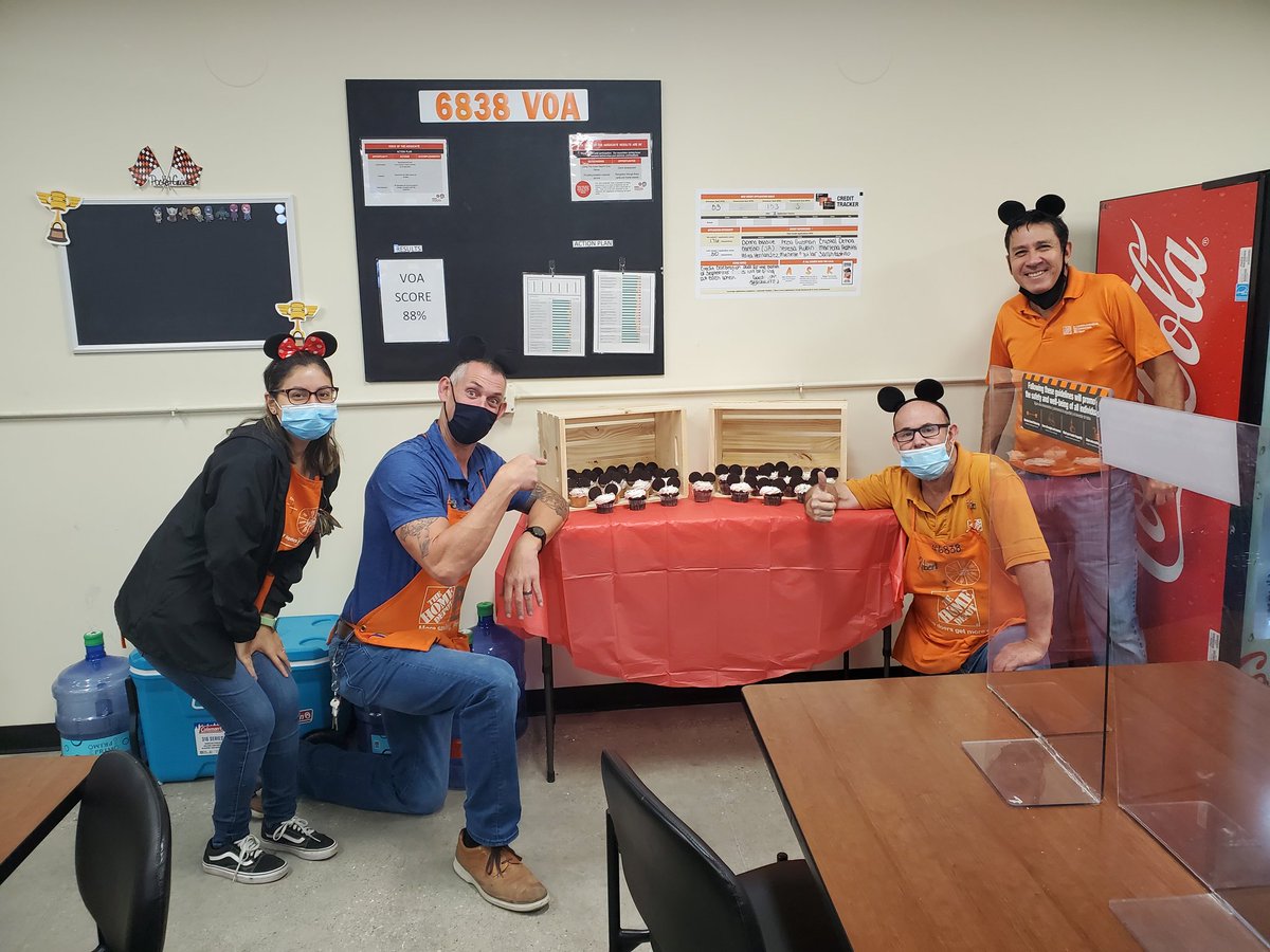 Having fun on Mickey Day store #6838