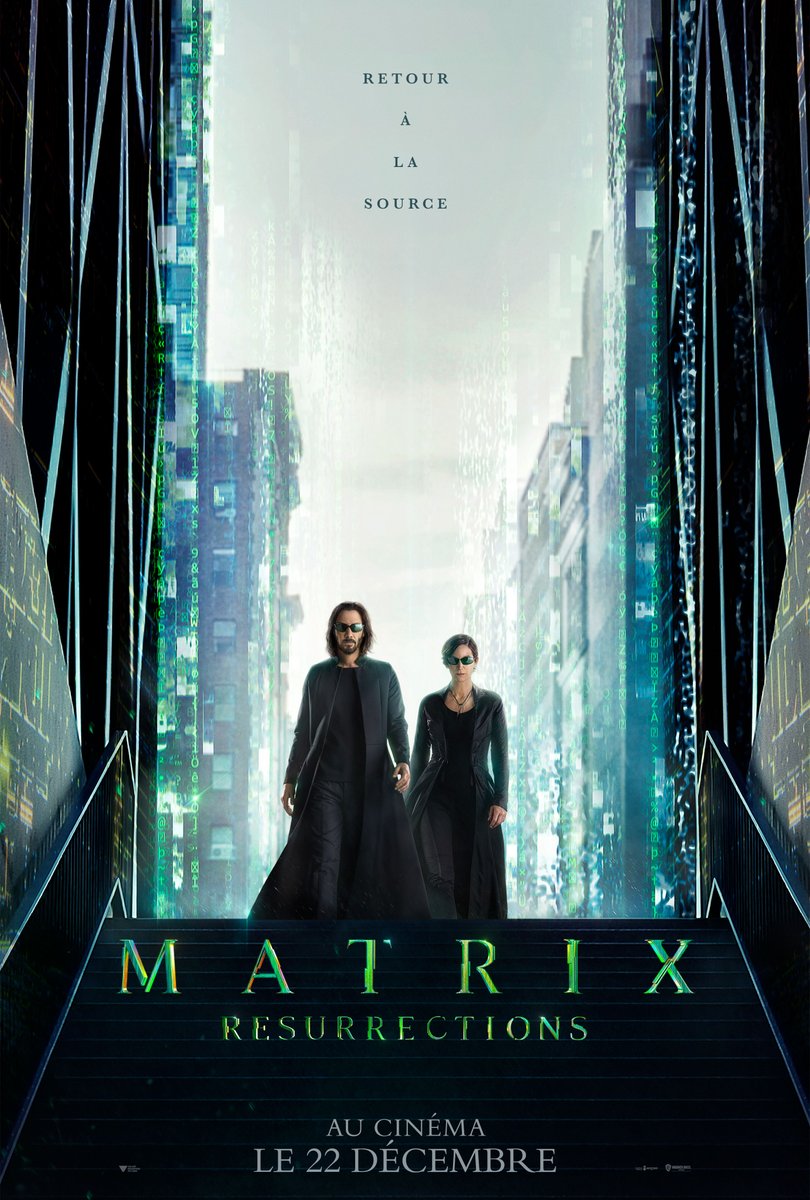 MatteoSapin's tweet photo. Nouvelle affiche pour #Matrix Resurrections 🔥 https://t.co/PFjJjhX4N9