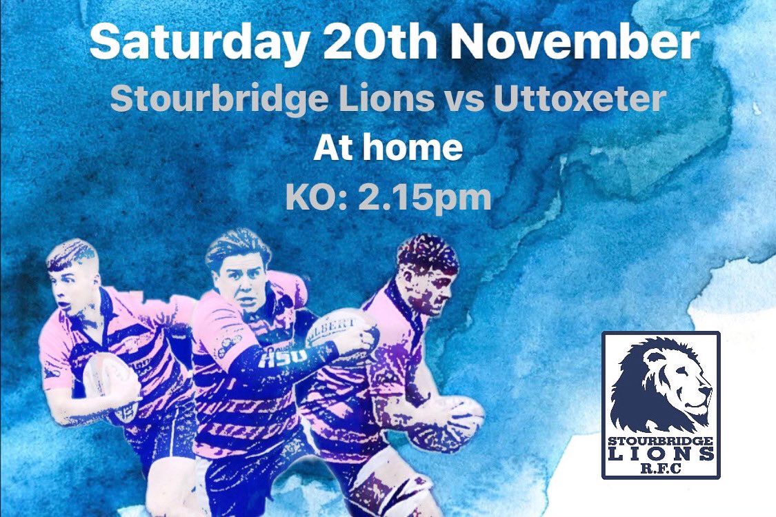 Stourlions's tweet photo. After a weekend without a game, a refreshed Stourbridge Lions side will be looking to build on their last performance and get the win this weekend against Uttoxeter. We’d love for you to come and show your support at Stourton Park. Hopefully see you there #lionslionslions https://t.co/Athf17z5kU