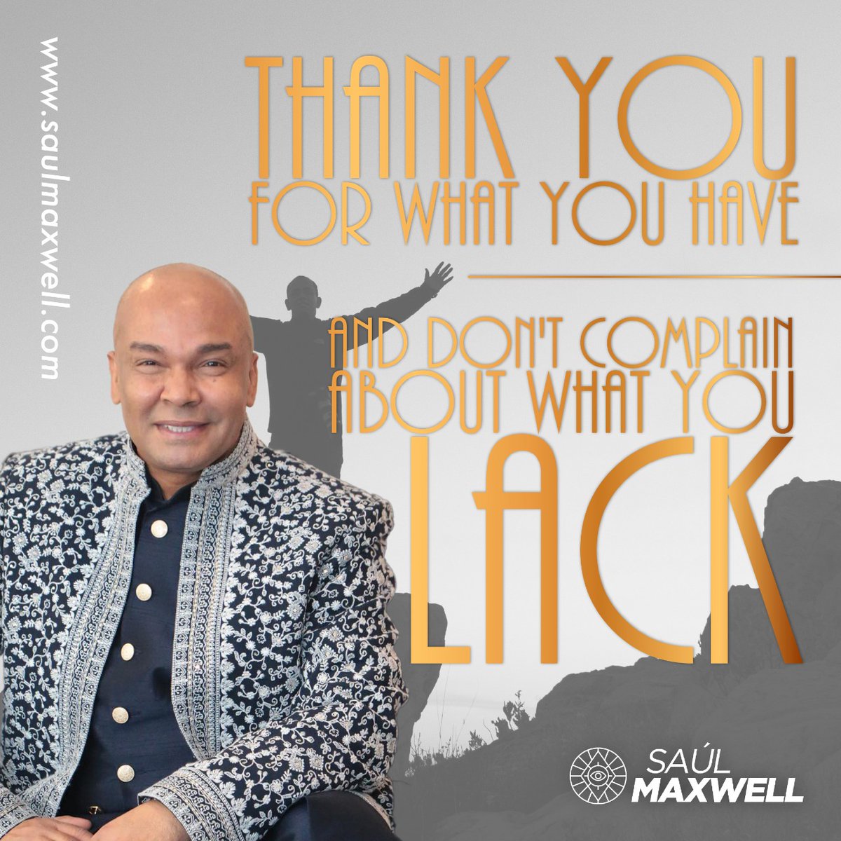 SaulMaxwell04's tweet photo. Agradece por lo que tienes y no te quejes por lo que te falta 🧠💪❤️
Thank you for what you have and don't complain about what you lack 🧠💪❤️
https://t.co/DgVCKmXGY5
#SaulMaxwell #Psiquicodelasestrellas✨ #Reflexiones #Buenasvibras #videntes #reflexiondeldia #FelizJueves https://t.co/o1NwYMwTEL