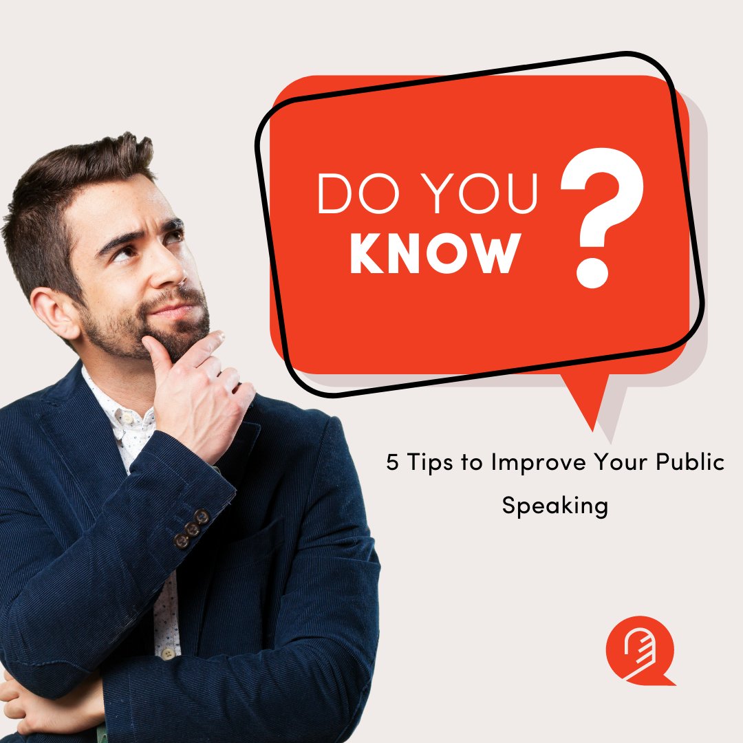 BookLeads's tweet photo. 5 Tips to Improve Your Public Speaking

1. “Embrace Your Quirks"

2. “Spend Time with Your Audience"

3. “Be Gracious"

4. “Be Open to Shaking Things Up"

5. “Take an Improv Class"

Thank you @jopwell

#publicspeaking #speaking #communication

https://t.co/2yE0GcloKf https://t.co/ulo9gjk2iU