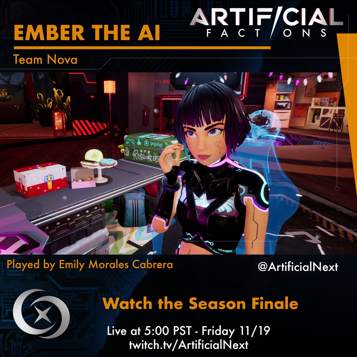 Artificial: Factions - Live Interactive Drama tweet media