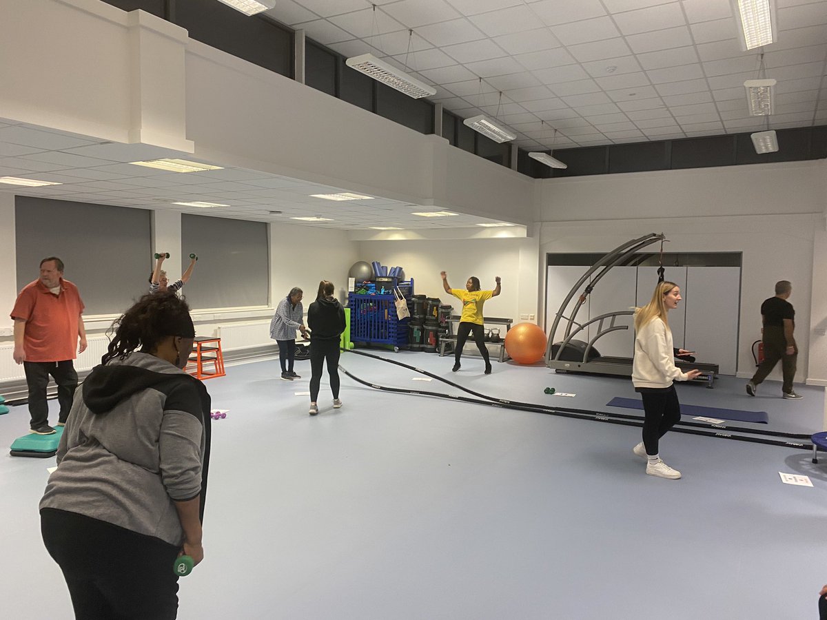 Another successful session tonight in the UoB Community Exercise Clinic. Local community and students benefitting from these sessions