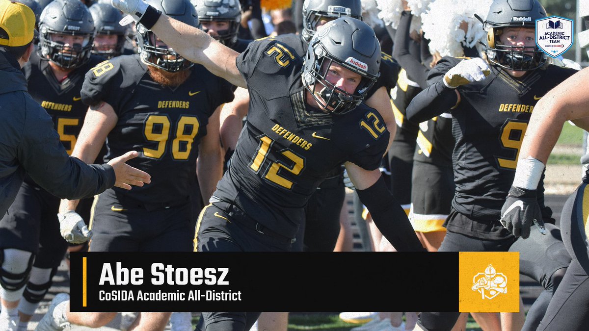 dordtdefenders's tweet photo. Congratulations to Abe Stoesz and Alex Huisman on being selected to the CoSIDA Academic All-District teams!

#TheDefenderWay ⚔️ https://t.co/F5jhNxrAkf