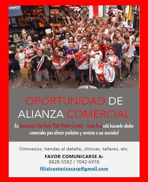 JUNTOS SOMOS MAS GRANDES!! 💪🐔

Ofrezca sus productos y servicios a nuestros Asociados como aliado comercial de la Filial y juntos podremos llegar más lejos!! #alianzacomercial #socioscomerciales