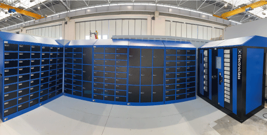 Electroclass_'s tweet photo. ❗ Actu client : découvrez l'installation de 2 distributeurs à trappes et de 6 distributeurs à portes pour la gestion des outils de prêt  de  la Sécurité Civile 🛠️
+ d'infos par ici 👇https://t.co/A8us5tfNXu https://t.co/WRsZG9orGh