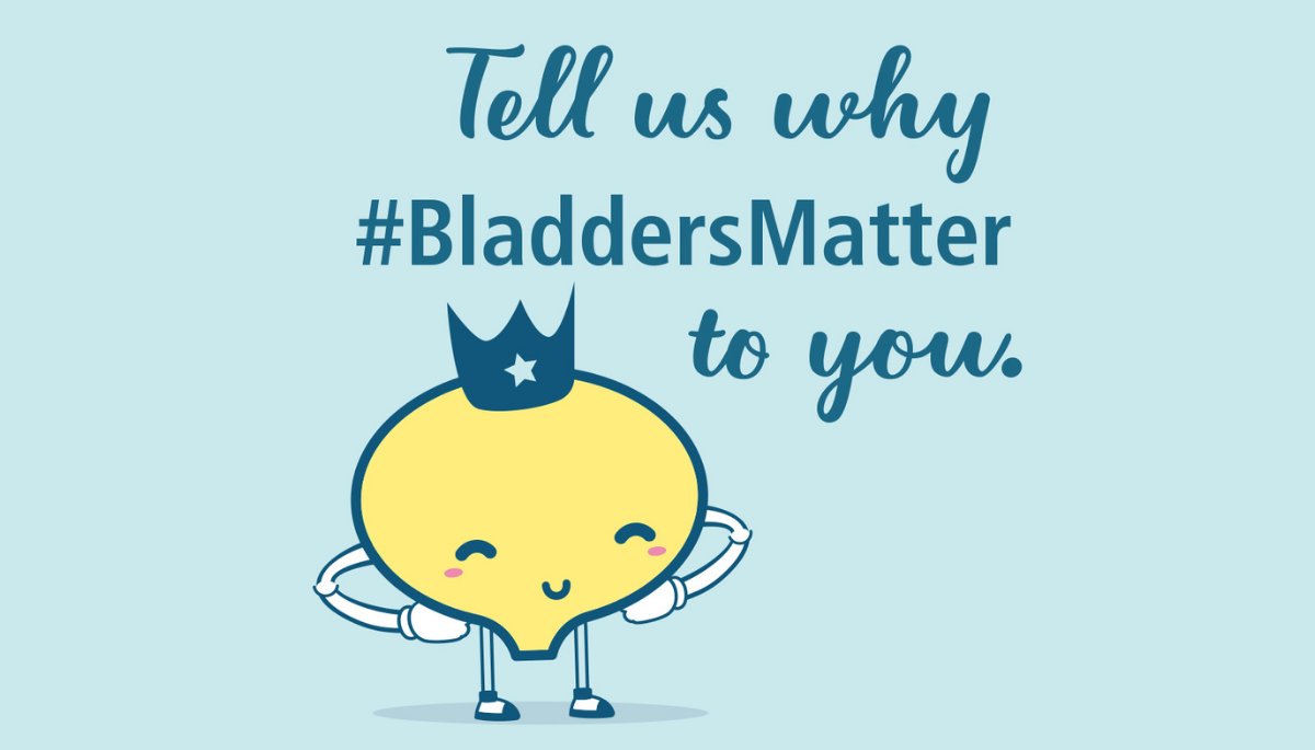 We are sending a big "THANK YOU" to all who continue to support #BladderHealth awareness!

Let us know why #BladdersMatter to you - share your story 👇