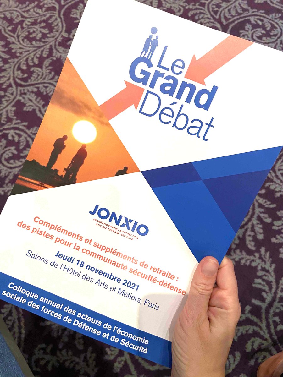 Jonxio_'s tweet photo. Table ronde N°1 : Etat des lieux et actualités des retraites supplémentaires : quelles sont les attentes ? L'occasion de mettre en parallèle la vision des particuliers à celle des ressources humaines.

#granddebatjonxio #Retraites #defense #securite https://t.co/Gou2e2UAqa