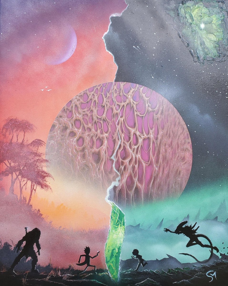 Mikeartss's tweet photo. @thebrettway That art was amazing, by the way, I'm an artist as well and I created this piece, would you mind seeing it sir! https://t.co/Ndff4eiLzM