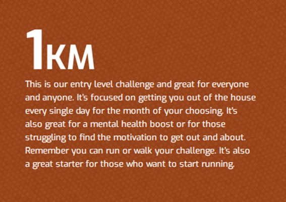 runaday_'s tweet image. Did you know #RUNADAY offers four different distances for challengers to complete? Simply pick the distance that suits your ability best when signing up! Read about the distances available below! #GoTheDistance 🏃‍♂️🏃‍♀️