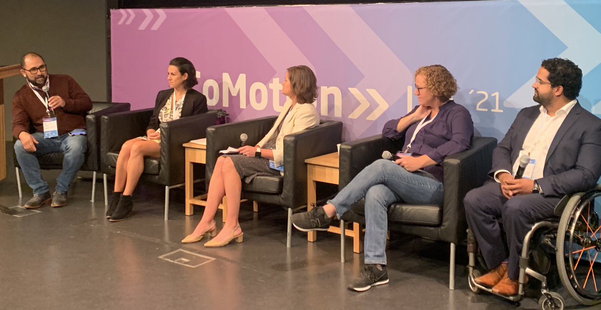 TransitCake's tweet image. Can we have complete streets without complete neighborhoods? Panel with @lacbc @EliAKaufman6 at @CoMotionNEWS.